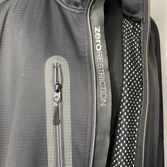 Zero Restrictions Men’s Zip-up Black Size XL - Picture 11 of 14
